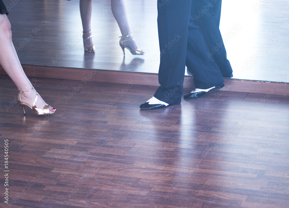 Ballroom dance dancers