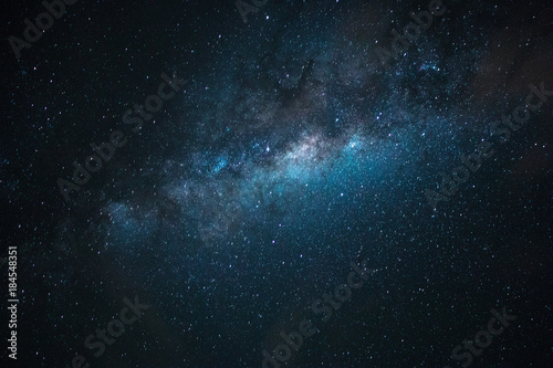 Milky Way Galaxy with Stars and Space Dust in the Universe