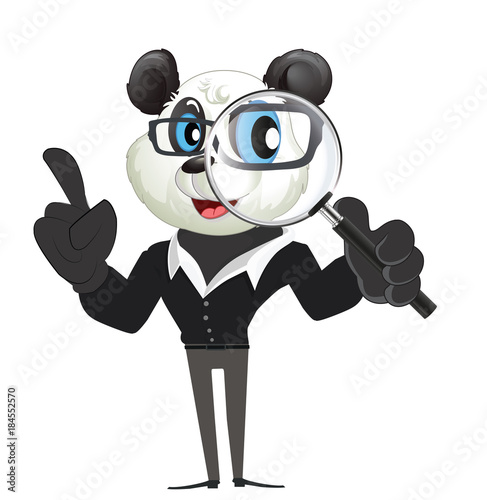 Fototapeta Naklejka Na Ścianę i Meble -  Sherlock Panda