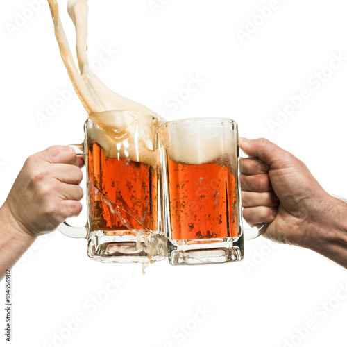 Cheers Cracked Beer Mug
