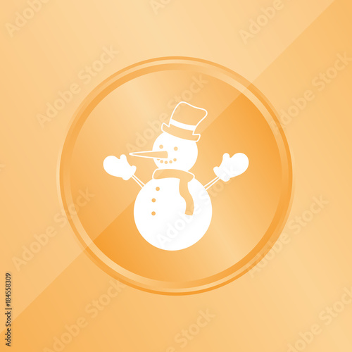 Bronze Medaille - Schneemann - Weihnachten