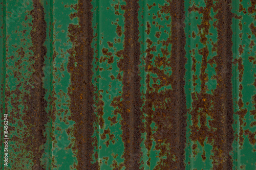 Abstract,background and texture for green zinc green rust background © khonkangrua