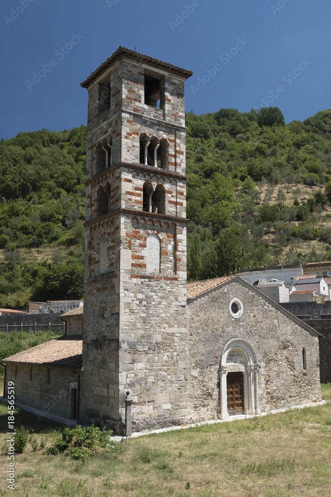 Medieval church at Antrodoco (Rieti, Italy)