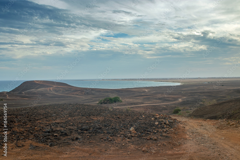 Fototapeta premium Küstenlandschaft Insel Sal, Kap Verde