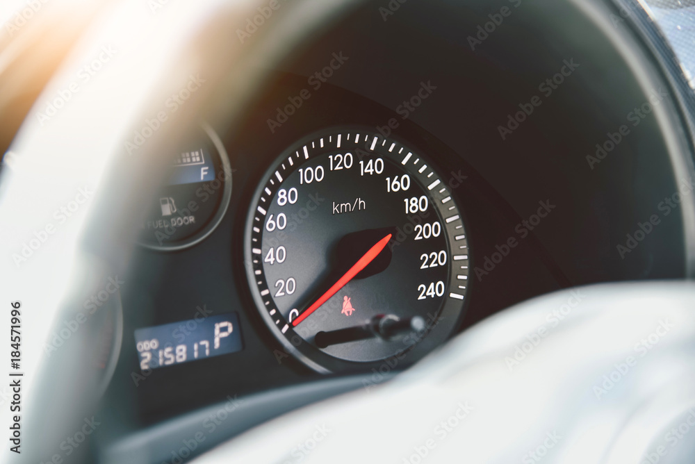 Modern Car Speed Dashboard