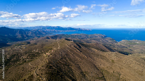 Fotografía Photo aérienne du parc naturel Cap de Creus, près de Cadaques en Espagne
