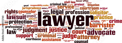 Lawyer word cloud