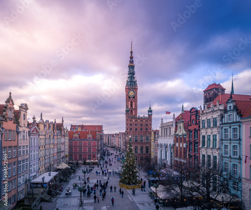 Świąteczna Gdańska Starówka