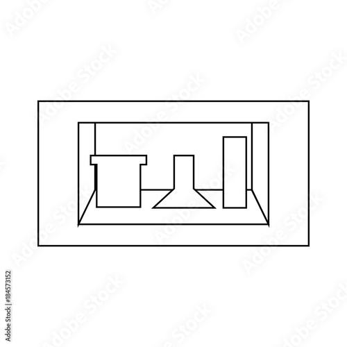 shelf with decorative objects