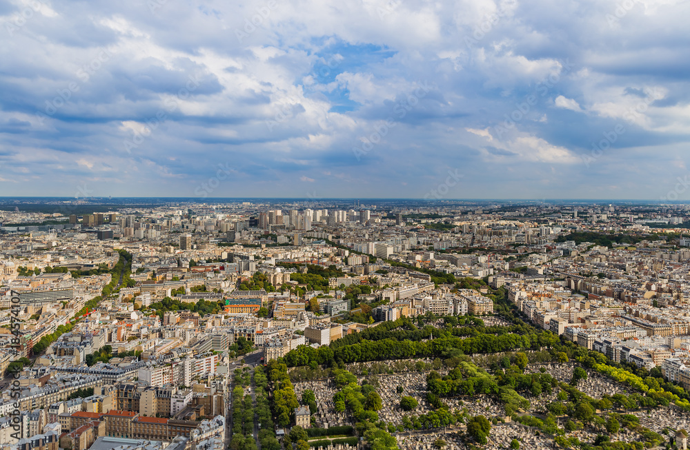 Cemetery Montparnasse in Paris France