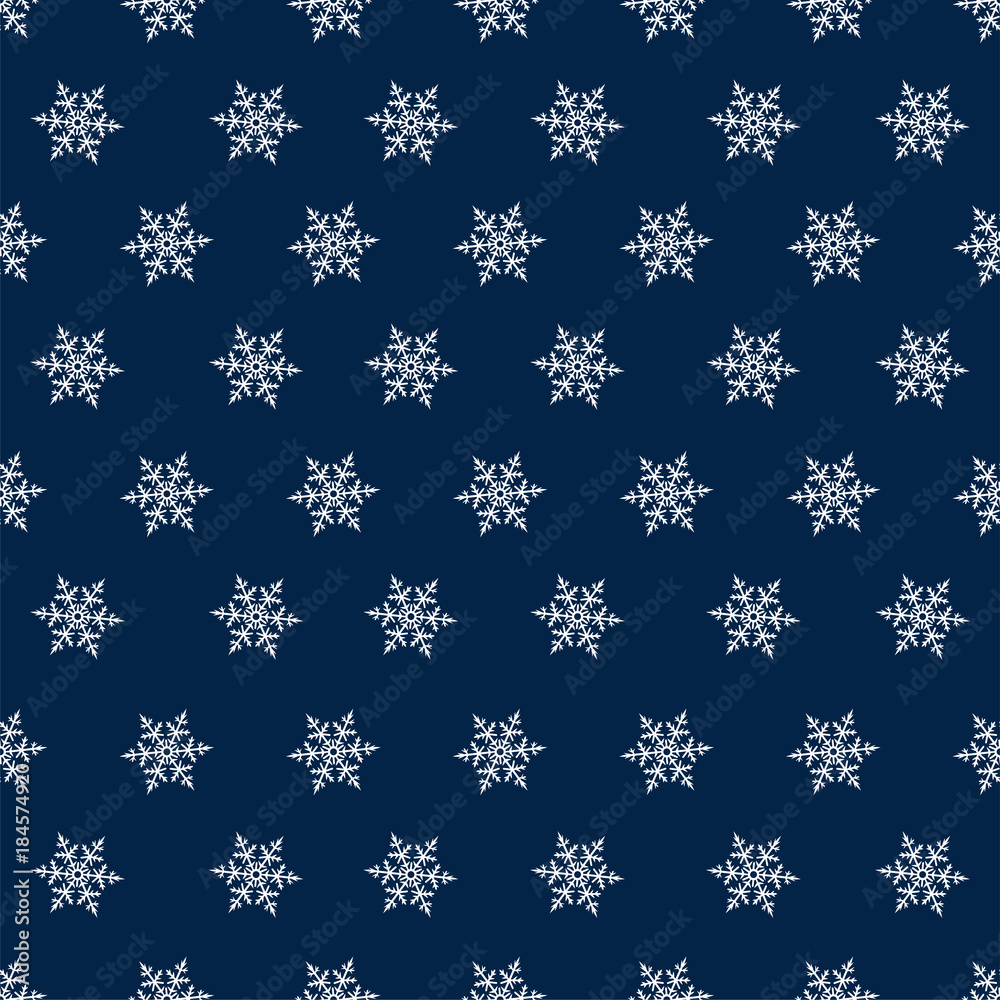 Christmas seamless pattern with snowflakes abstract background. Holiday design for Christmas and New Year fashion prints. Christmas seamless pattern with snowflakes abstract background. Holiday design for Christmas and New Year fashion prints.