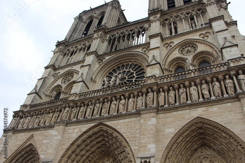 Notre-Dame de Paris. Notre-Dame Cathedral. Paris, France.