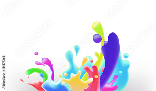 Abstract liquid background.