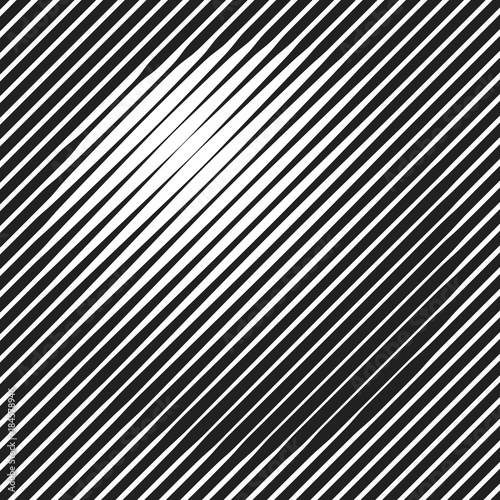 Lines with different width and shape that makes a sphere