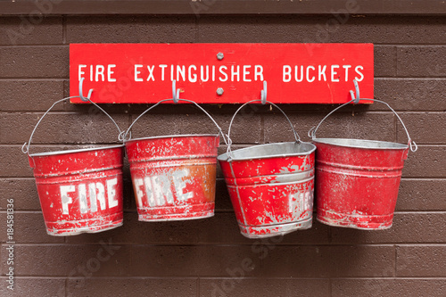 Fire Extinguisher Buckets photo