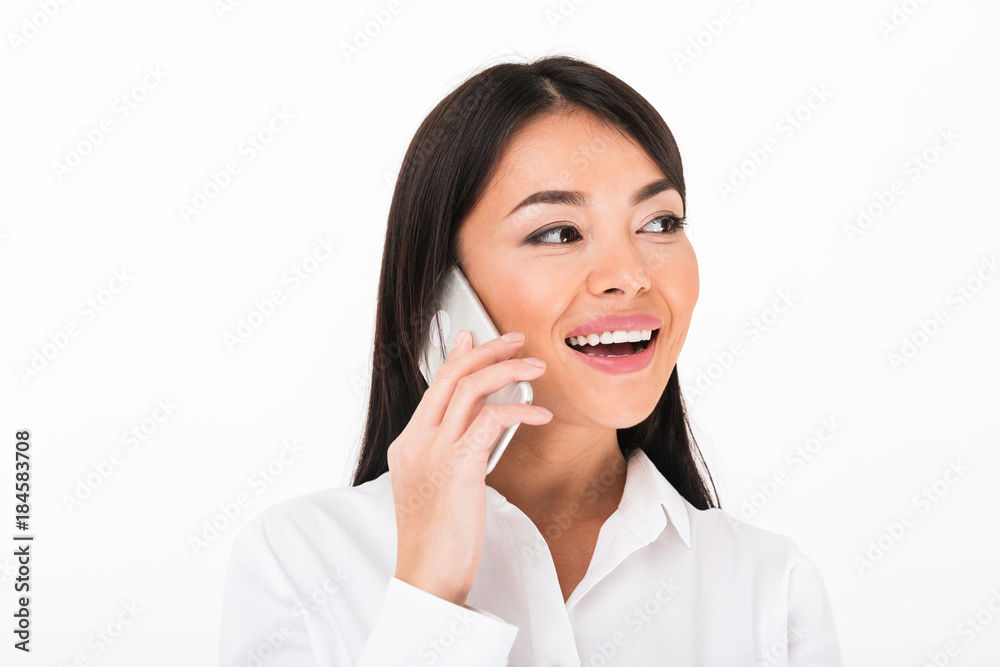 Close up portrait of a happy asian businesswoman Close up portrait of a happy asian businesswoman