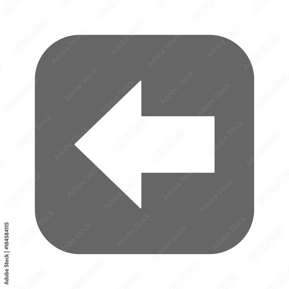 Arrow Icon, Arrow Icon pictogram, Arrow Icon Vector illustration, isolated backward arrow icon. Arrow Icon, Arrow Icon pictogram, Arrow Icon Vector illustration, isolated backward arrow icon.