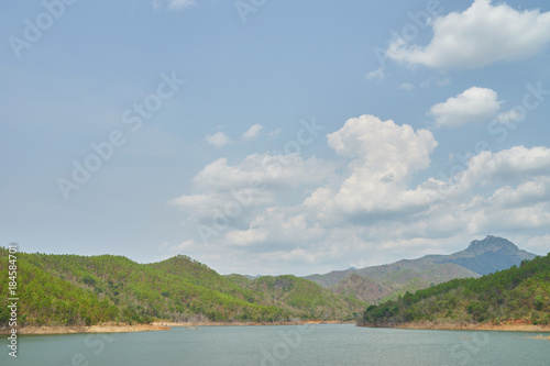 Mae Sai reservoir, Phrae, Thailand