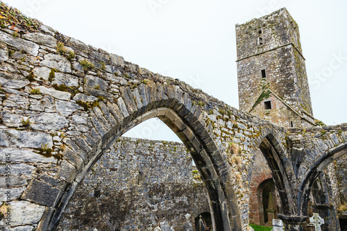 KILCREA, IRELAND - NOVEMBER 28: Kilcrea Friary on November 28, 2012 in Co.Cork, Ireland photo