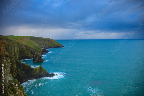 Irish landscape. coastline atlantic coast County Cork, Ireland © Voyagerix