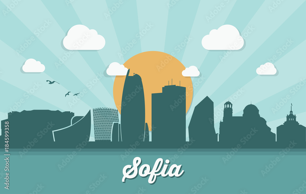 Sofia skyline