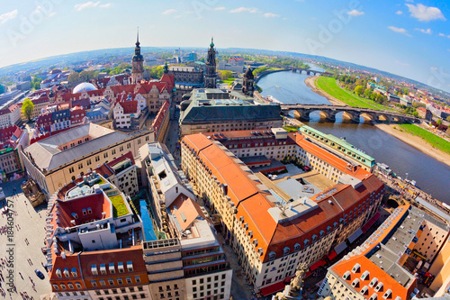Panoramablick über Dresden, Deutschland
