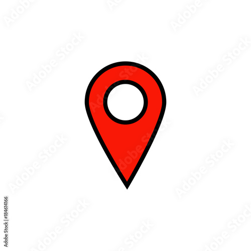 Simple location icon Free Download Simple location icon - GFXLoad