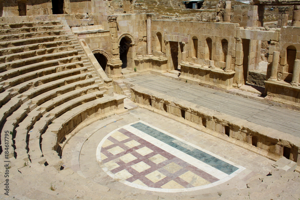 Théâtre antique à Gérash - Jordanie