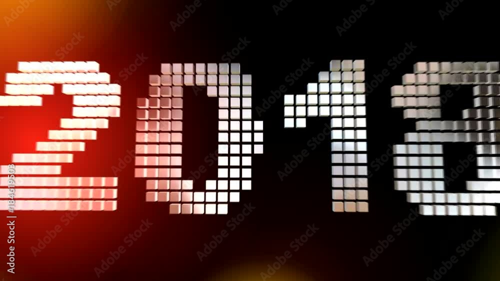 High quality set New Year animation. Text 2017 switches to 2018 . Happy new year concept High quality set New Year animation. Text 2017 switches to 2018 . Happy new year concept