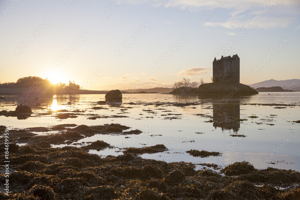 Castle at Sunset