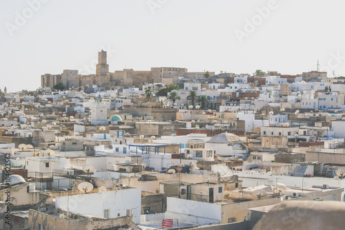 The old city. City slums. Tunisia. Sousse.