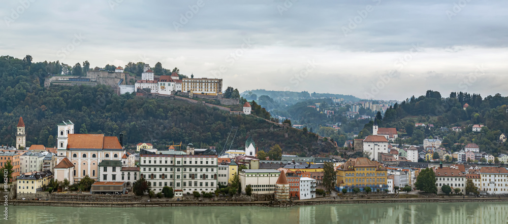 View of Passau, Germany