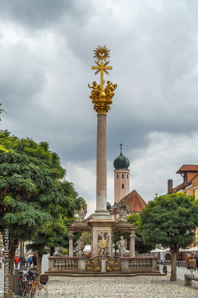 Holy Trinity Column, Straubing, Germany