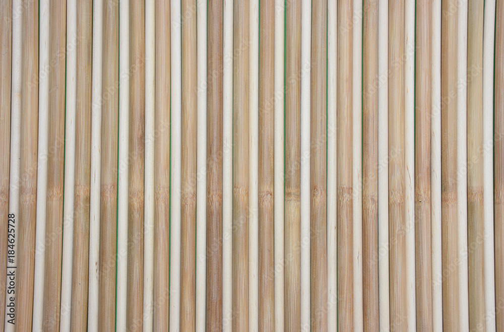 Background of birch and bamboo cane round Background of birch and bamboo cane round