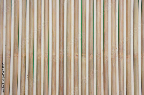 Fototapeta Naklejka Na Ścianę i Meble -  Background of birch and bamboo cane round