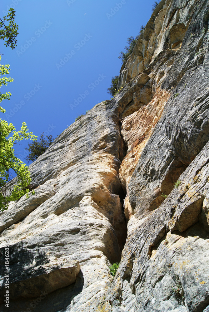 Steep cliff, perfect for outdoor sports