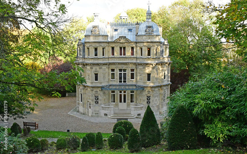 Le Port Marly; France - november 5 2017 : Alexandre Dumas Monte Cristo castle photo