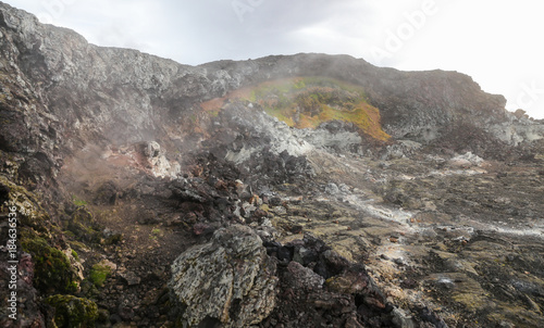 Leirhnjukur lava field in Iceland