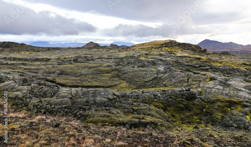 Leirhnjukur lava field in Iceland