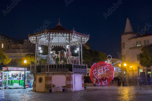 Christmas ball in Faro city