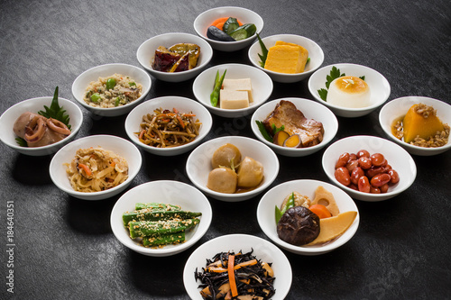 和食 ご飯のおかず集 Side dishes of rice japanese food