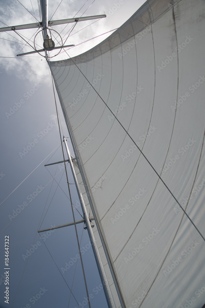 Fototapeta premium Yacht rigging