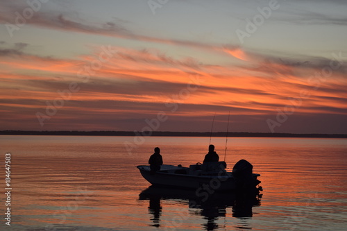 Sunset boat ride 