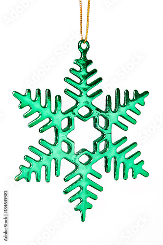 Snowflake christmas decoration