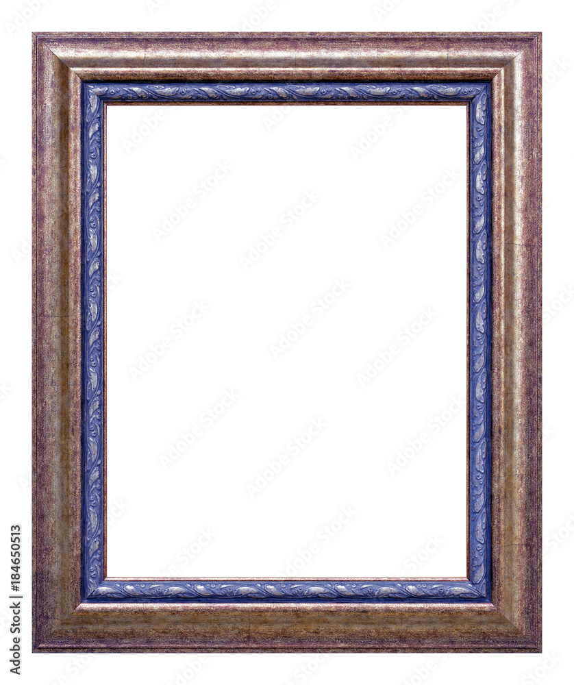 Antique silver and violet frame Antique silver and violet frame