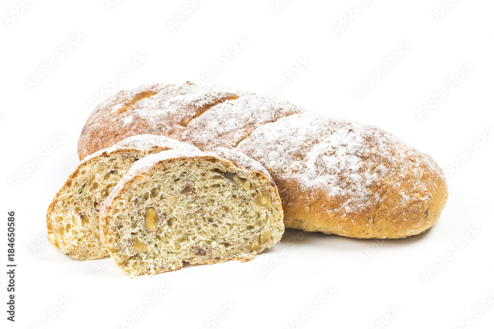 freshly baked bread isolated on white background Sliced bread, isolated on white freshly baked bread isolated on white background Sliced bread, isolated on white