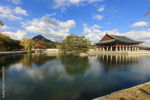 korean royal palace, Gyeongbokgung, landscape © dohee