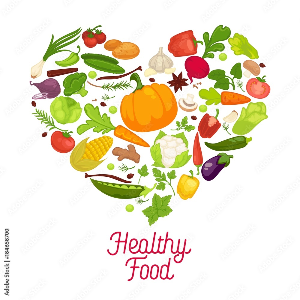 Eat Healthy Health Diet Food Nutrition POSTER 