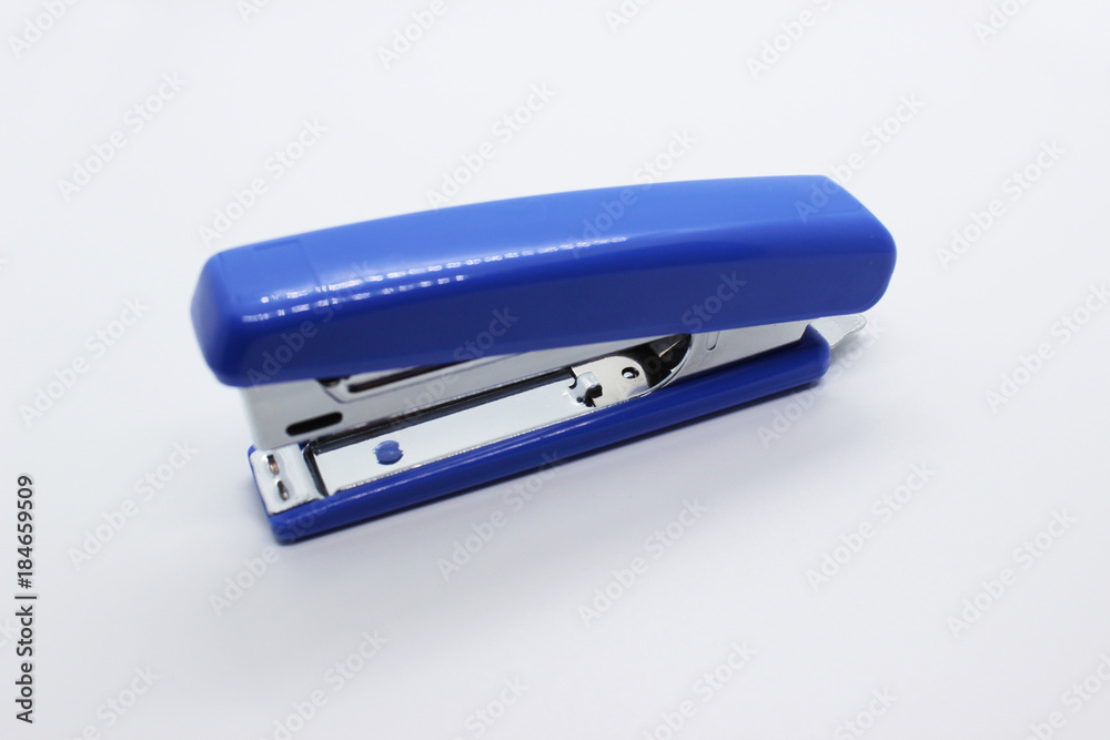 Stapler on White background.Work in office. Stapler on White background.Work in office.