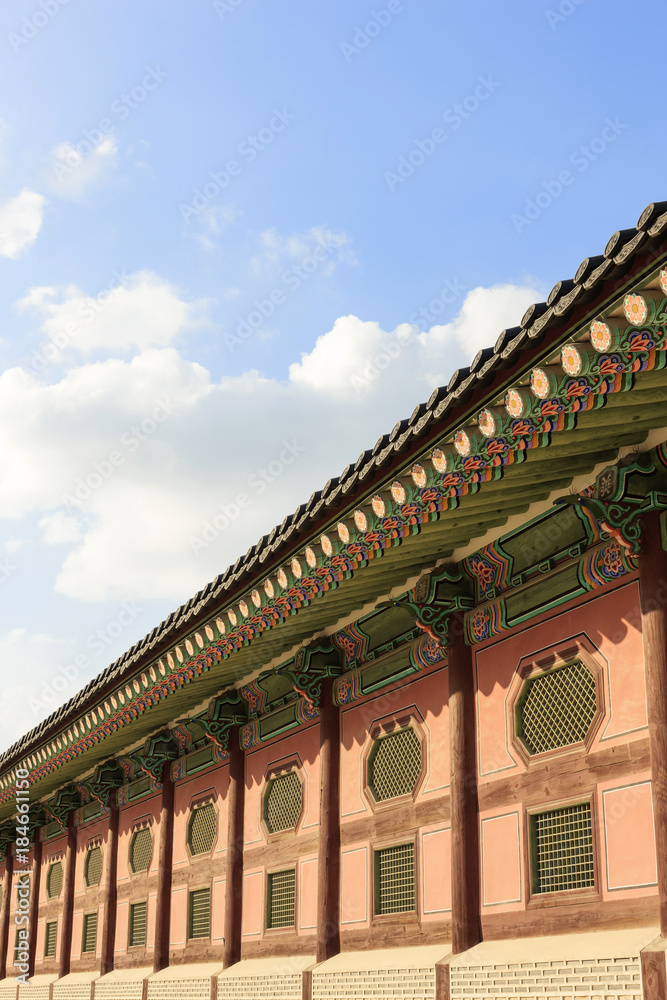 korean royal palace, Gyeongbokgung, landscape korean royal palace, Gyeongbokgung, landscape